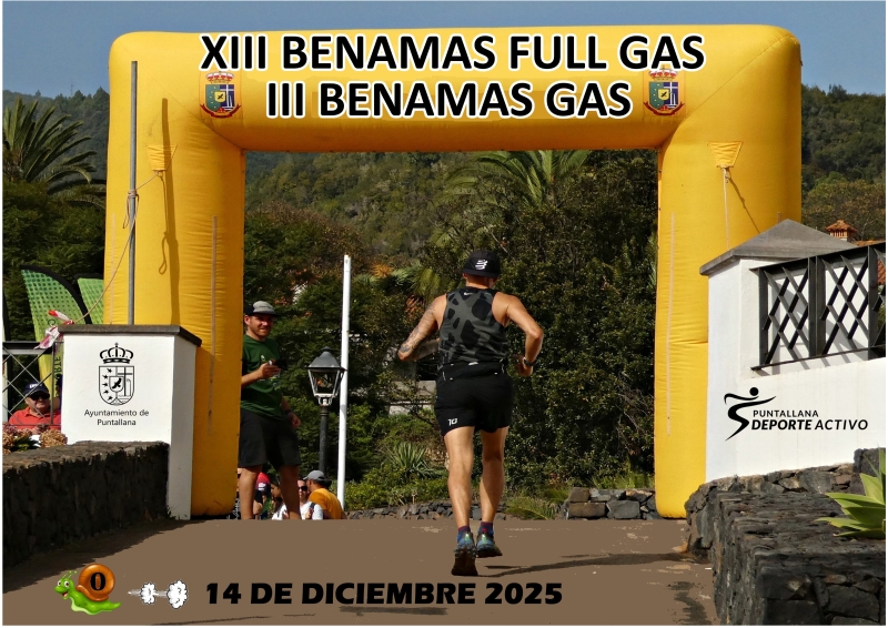 XIII BENAMAS FULL GAS - Inscríbete