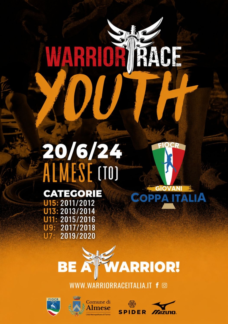 WARRIOR RACE YOUTH LEAGUE - COPPA GIOVANI - Iscriviti