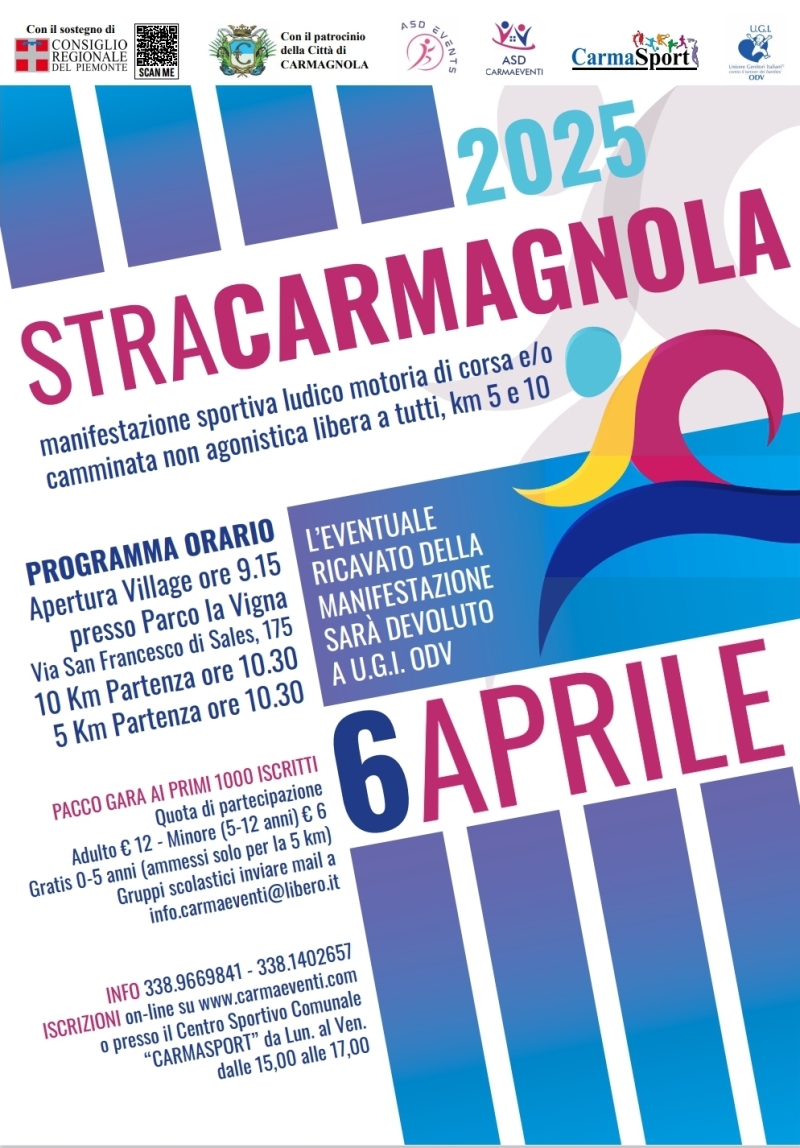 STRACARMAGNOLA 2025 - Register
