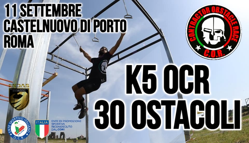 CONTRACTOR OCR 5K 30 OSTACOLI - Iscriviti