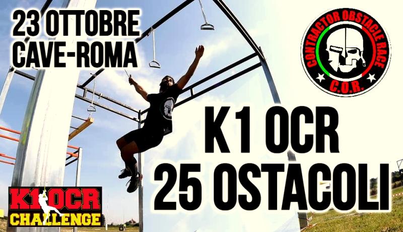 CONTRACTOR OCR 1K 25 OSTACOLI - Inscríbete