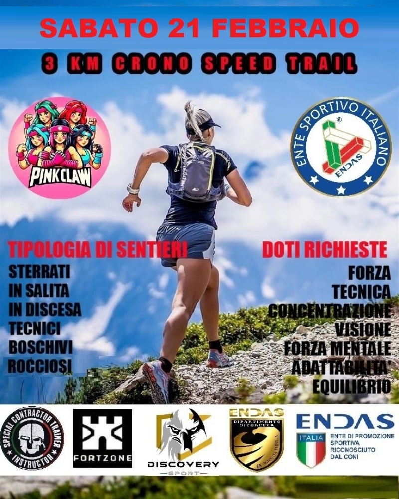 SPEED TRAIL 3K - Register