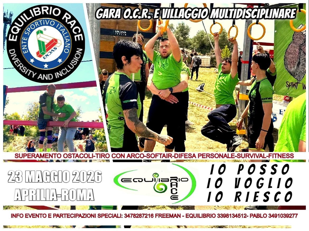 EQUILIBRIO RACE - Iscriviti