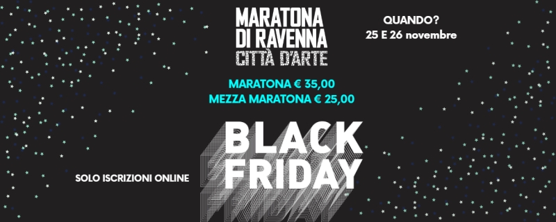 MARATONA DI RAVENNA CITTA' D'ARTE  2023 - BLACK FRIDAY - Register