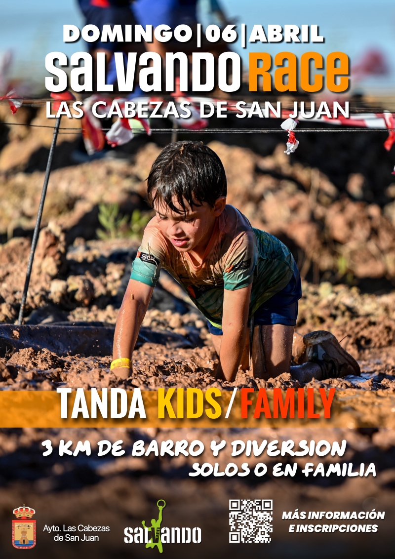 SALVANDO RACE - LAS CABEZAS DE SAN JUAN  - KIDS Y FAMILY - Iscriviti
