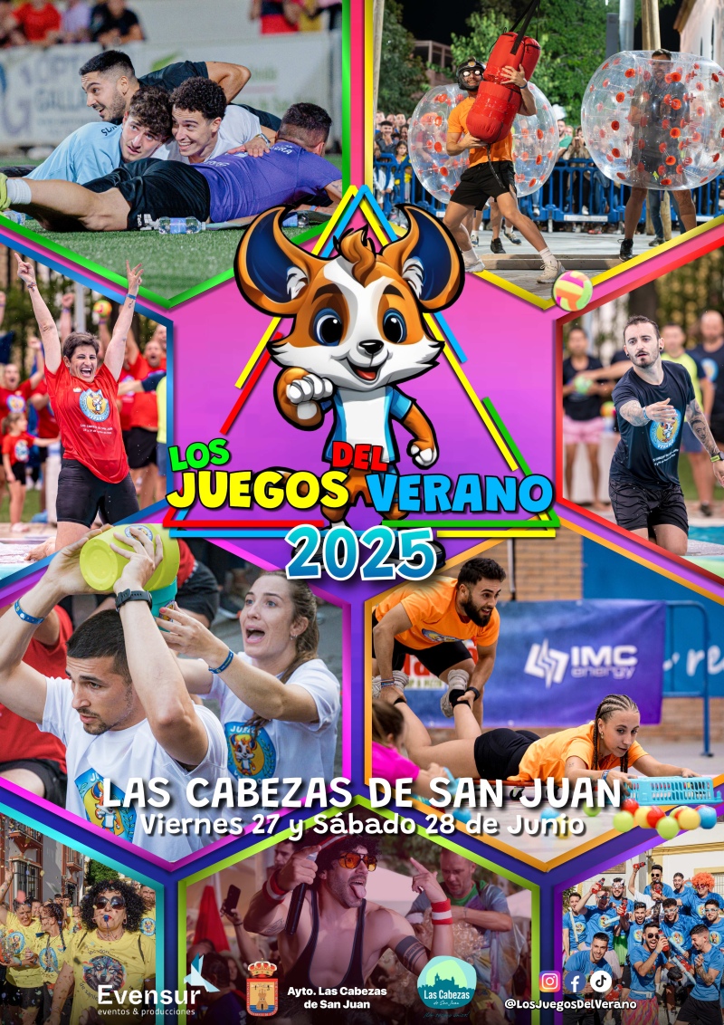 LOS JUEGOS DEL VERANO - LAS CABEZAS DE SAN JUAN - Inscríbete