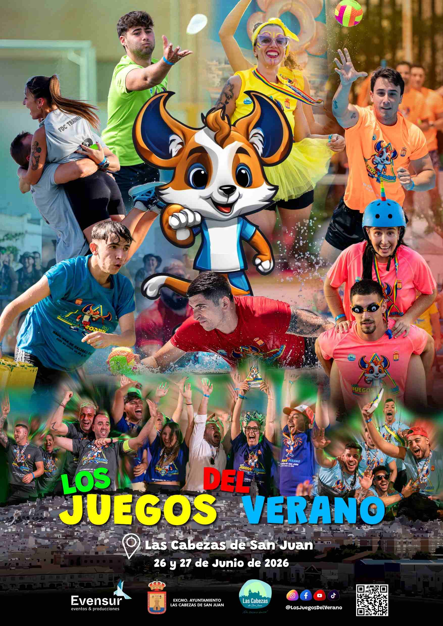 LOS JUEGOS DEL VERANO 2026 - LAS CABEZAS DE SAN JUAN - Inscríbete