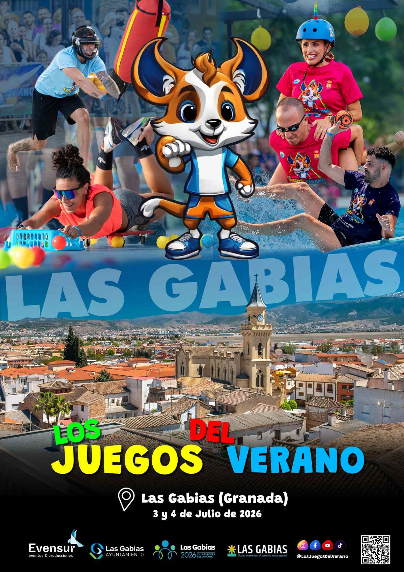 LOS JUEGOS DEL VERANO 2026 - LAS GABIAS - Inscríbete