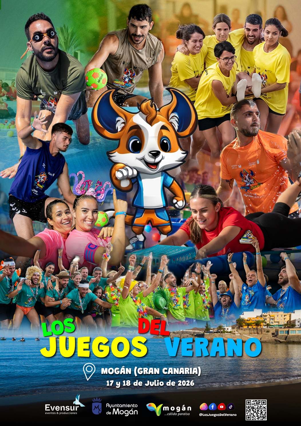 LOS JUEGOS DEL VERANO 2026 - MOGÁN  - Inscríbete