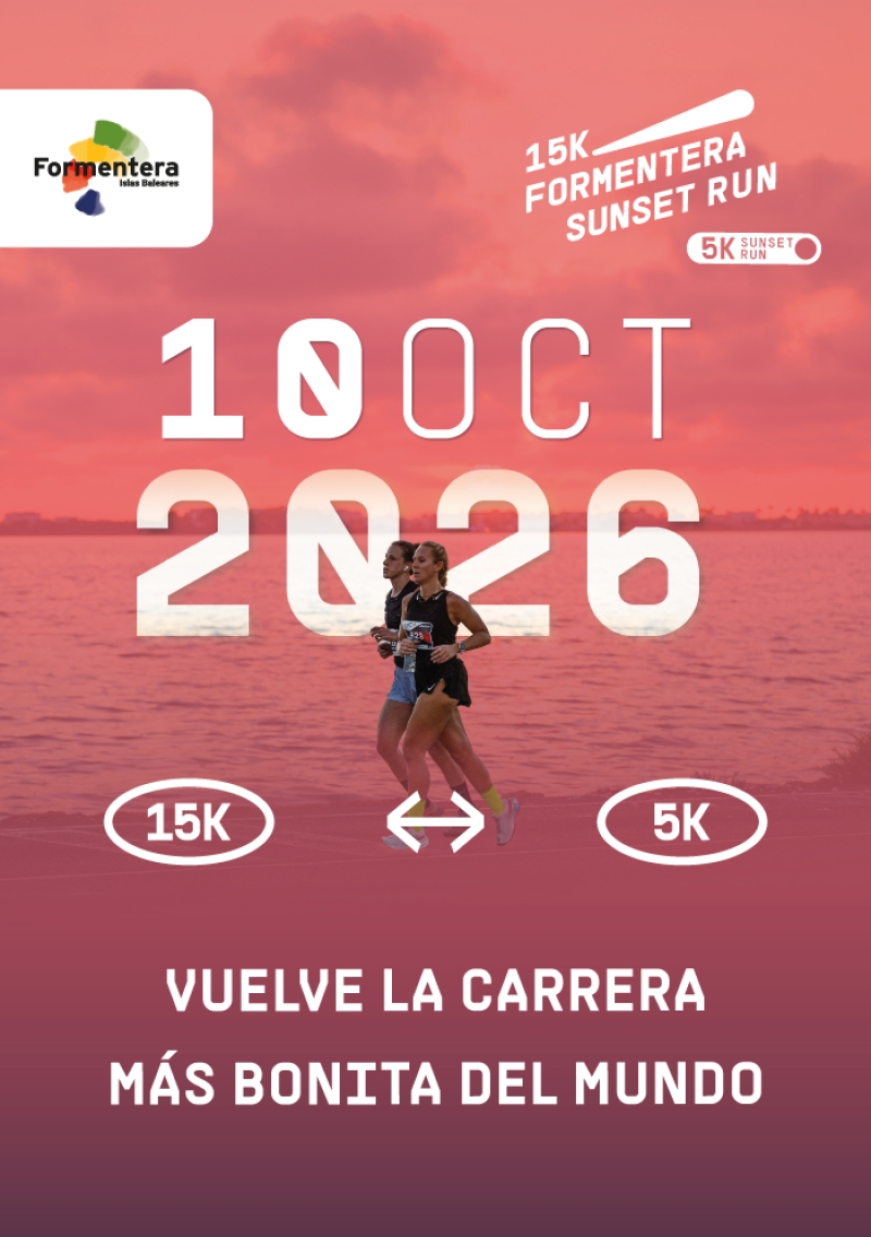 15K FORMENTERA SUNSET RUN 2026 - Inscríbete