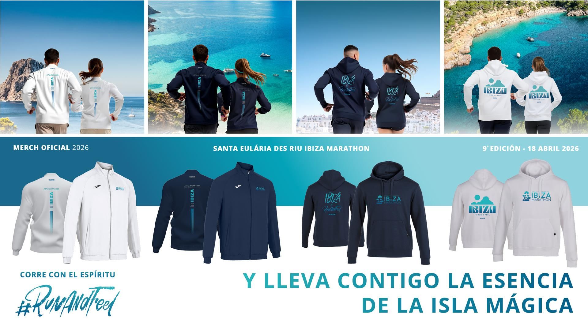 SANTA EULÀRIA IBIZA MARATHON 2026 - MERCHANDISING  - Inscríbete