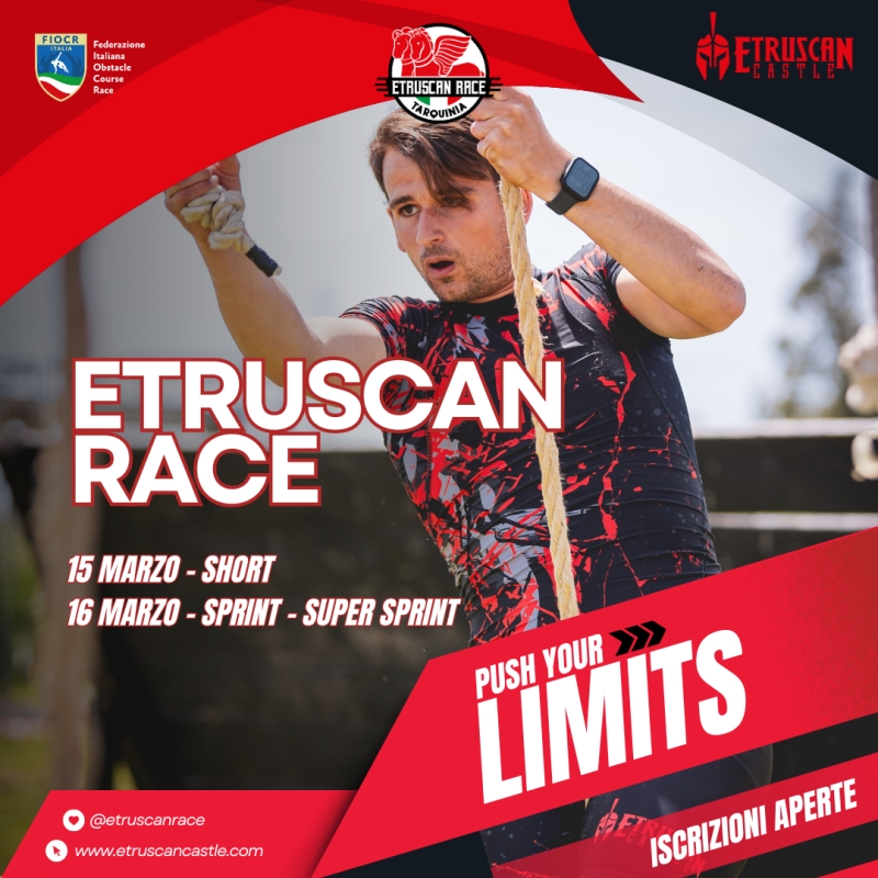ETRUSCAN RACE SHORT - SPRINT - SUPER SPRINT - Iscriviti