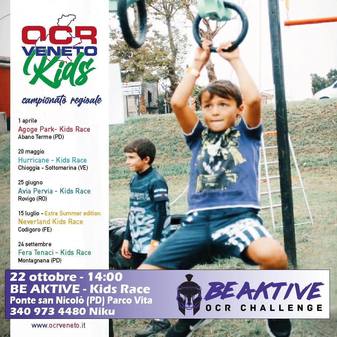 BE AKTIVE - KIDS RACE - Register