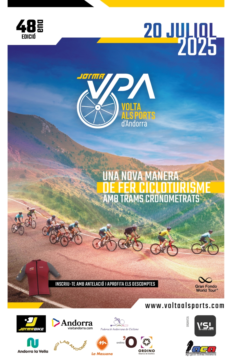 JORMA VOLTA ALS PORTS D'ANDORRA 2025 - Inscriu-te