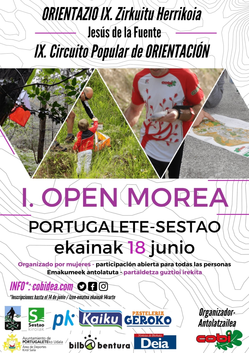 IX CIRCUITO POPULAR DE ORIENTACIÓN JESÚS DE LA FUENTE: PORTUGALETE - SESTAO - Prijava