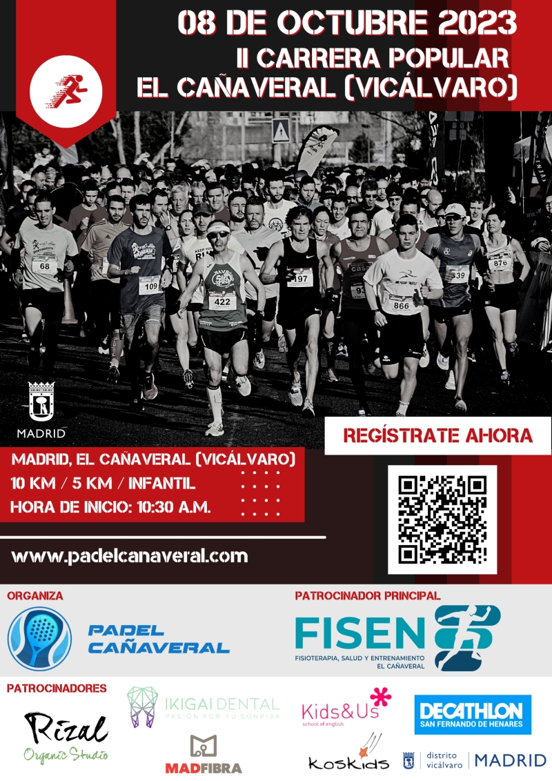 II CARRERA POPULAR EL CAÑAVERAL - Inscríbete
