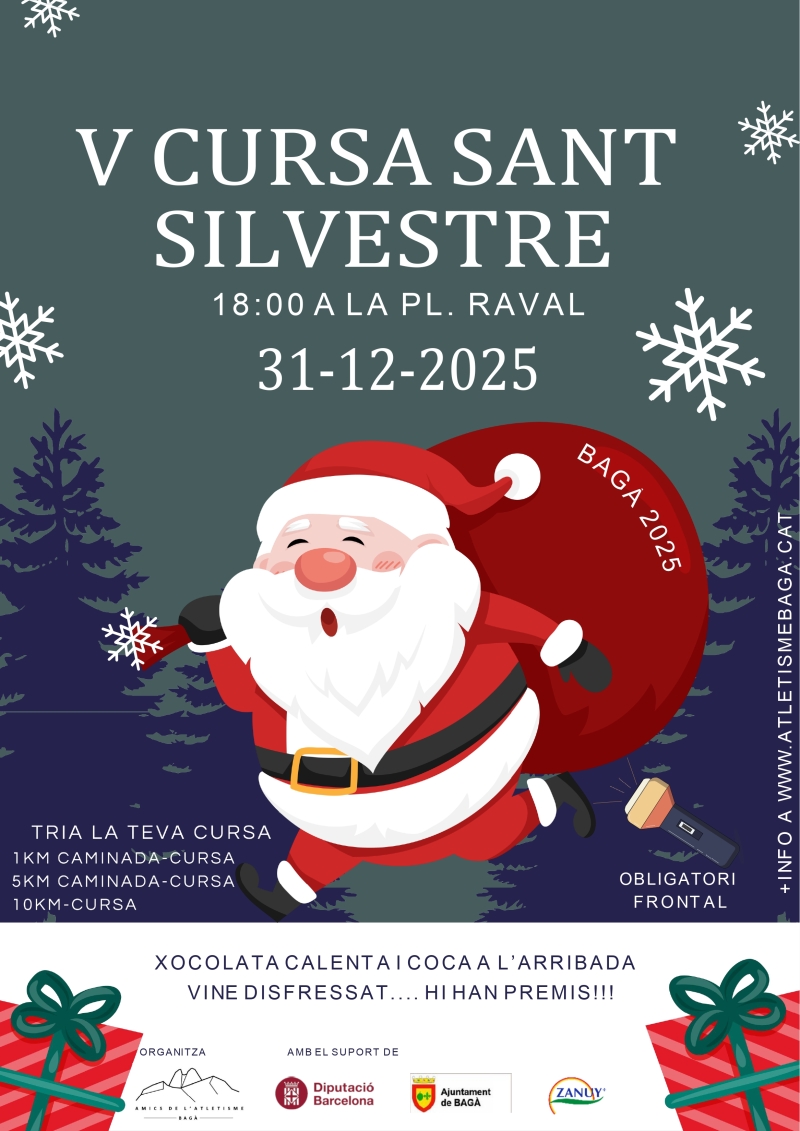 V - SANT SILVESTRE BAGÀ - Inscriu-te