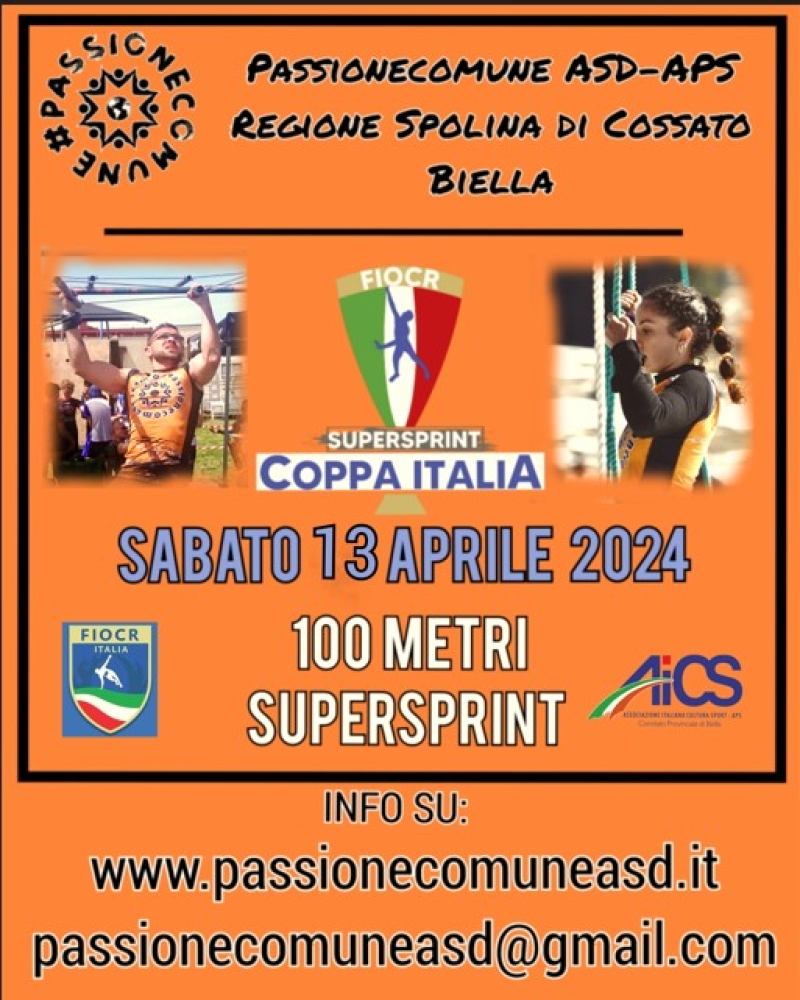 PASSIONECOMUNE SUPERSPRINT - Inscris-toi