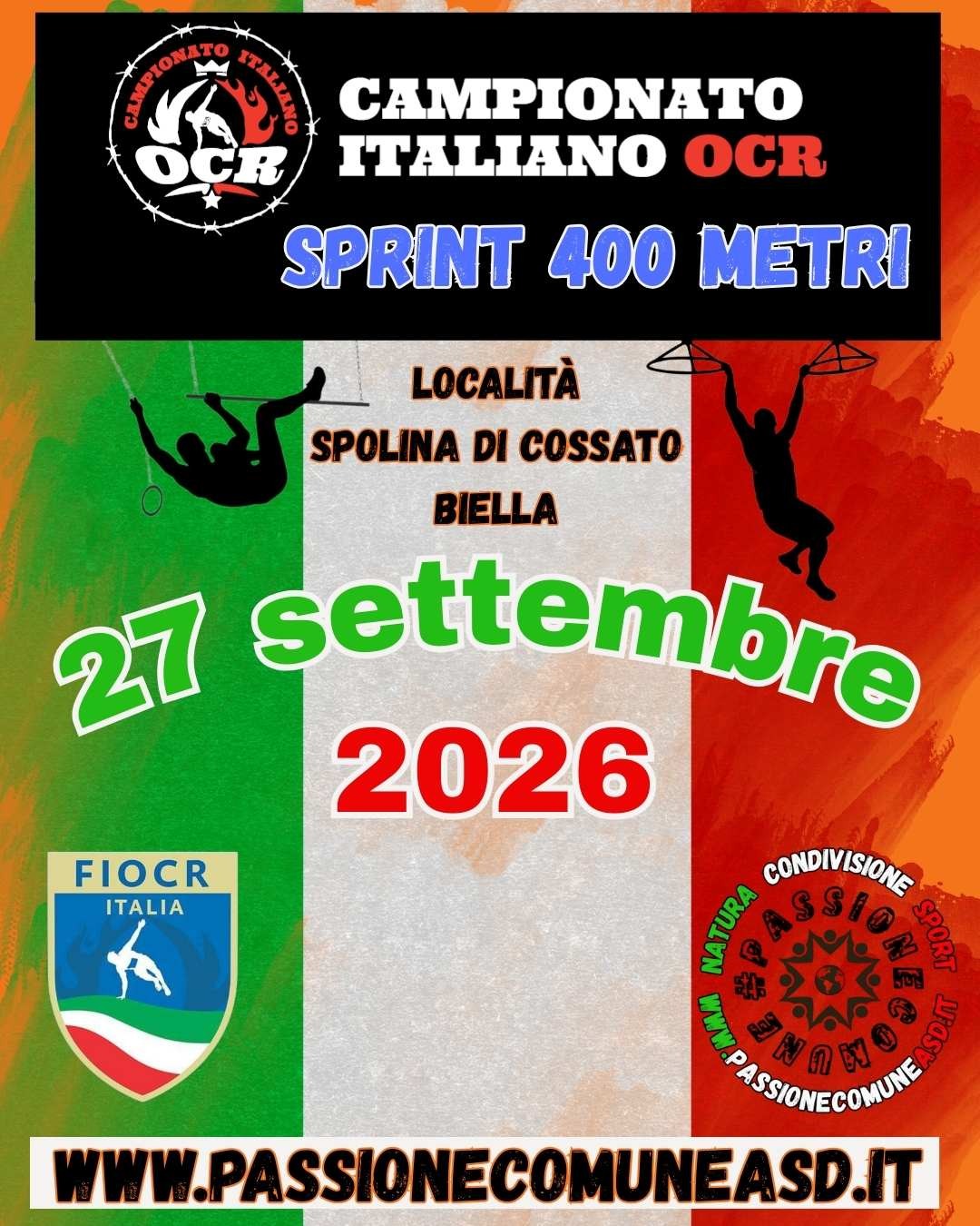 PASSIONECOMUNE SPRINT - CAMPIONATO ITALIANO SPRINT 2026 - Iscriviti