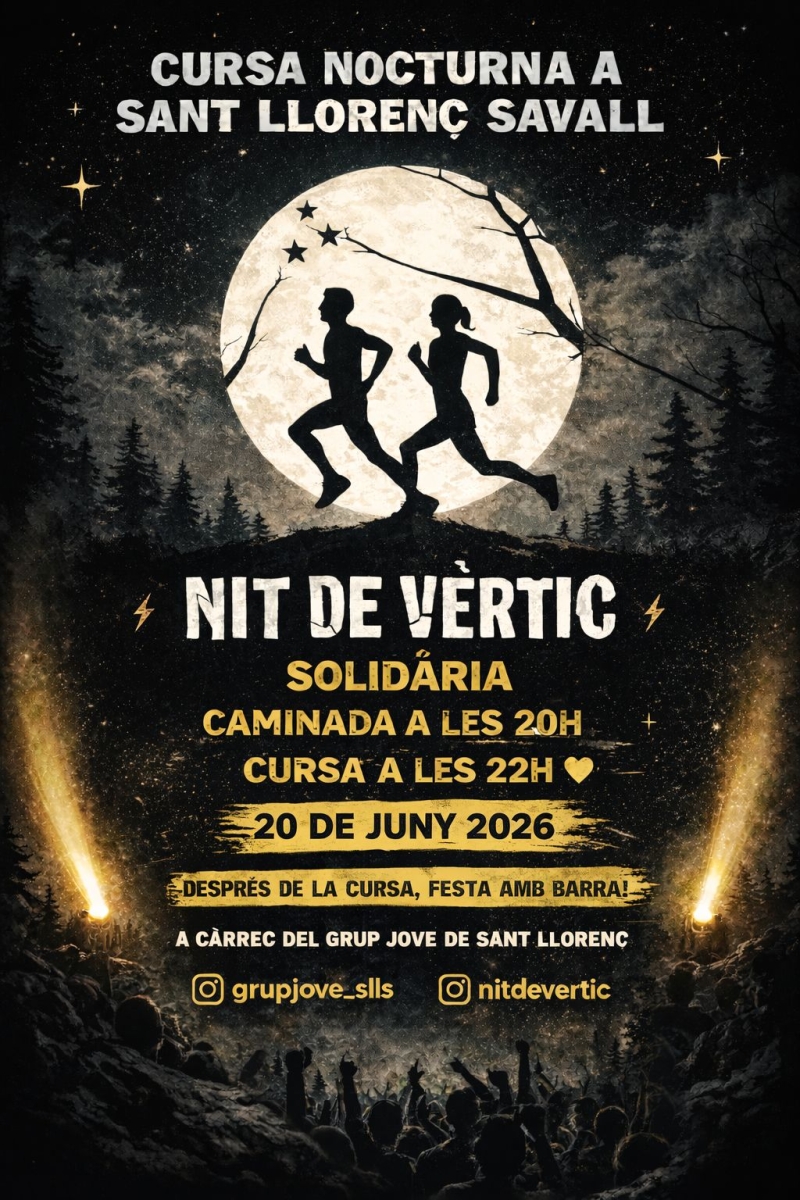 NIT DE VÈRTIC 2026 - Inscriu-te