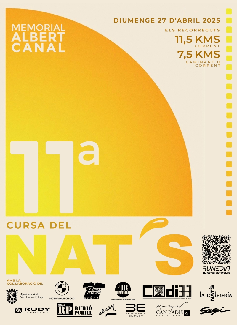 11A CURSA DEL NATS  - Inscríbete