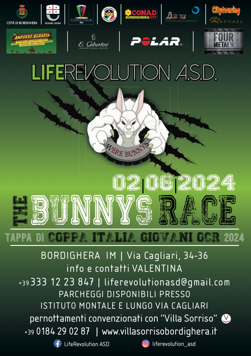 BUNNYS RACE - Iscriviti