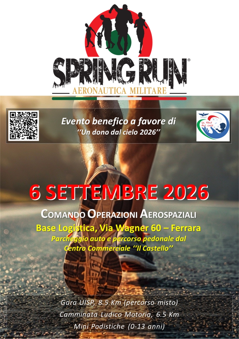 SPRING RUN 2026 - 16^ EDIZIONE - Iscriviti