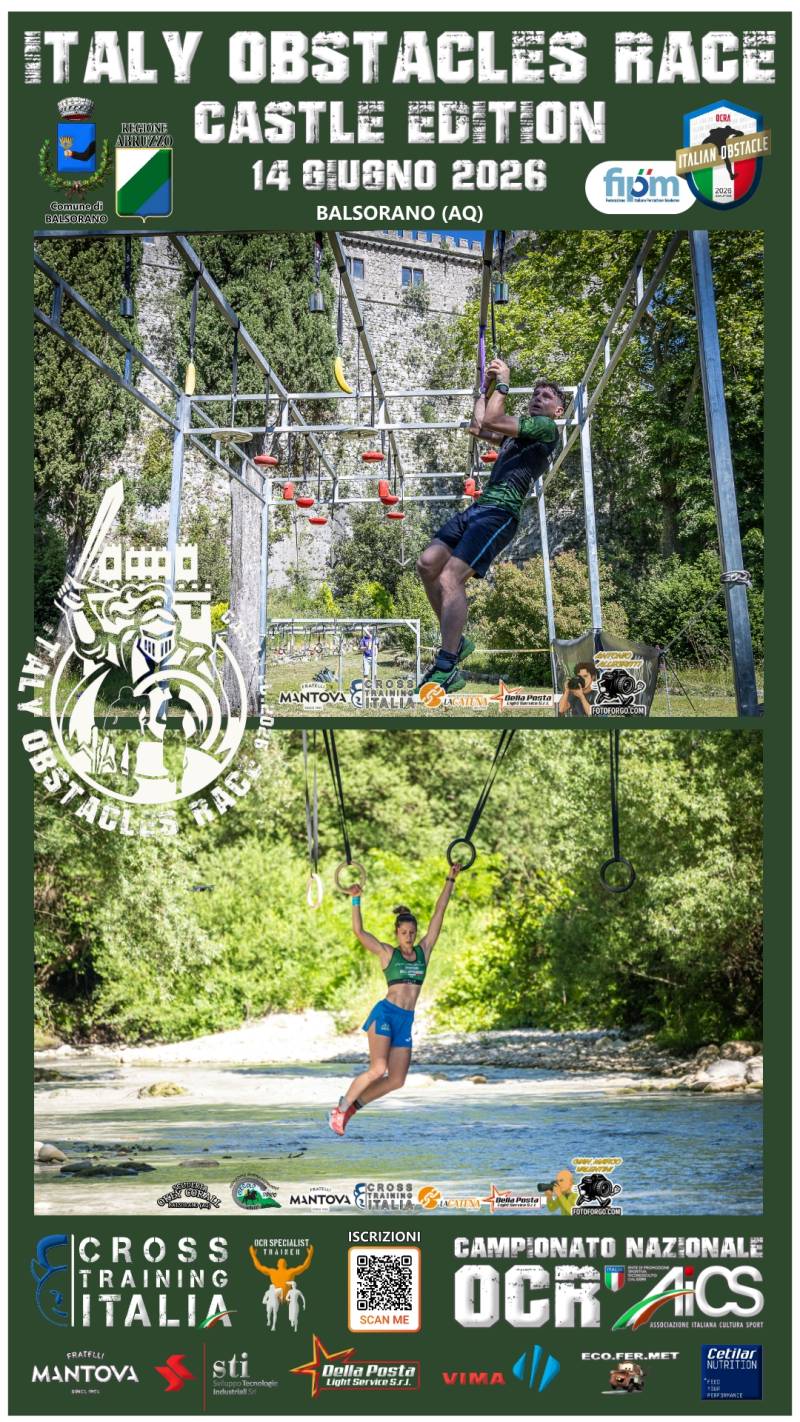 ITALY OBSTACLES RACE - 3º CASTLE EDITION - Iscriviti