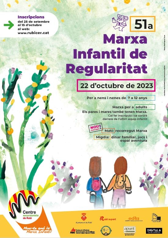 MARXA INFANTIL DE REGULARITAT - Inscriu-te