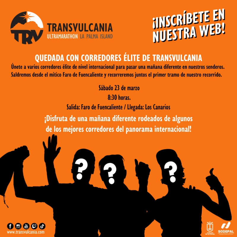 TRANSVULCANIA - ENTRENAMIENTO CON CORREDORES ELITE - Inscríbete