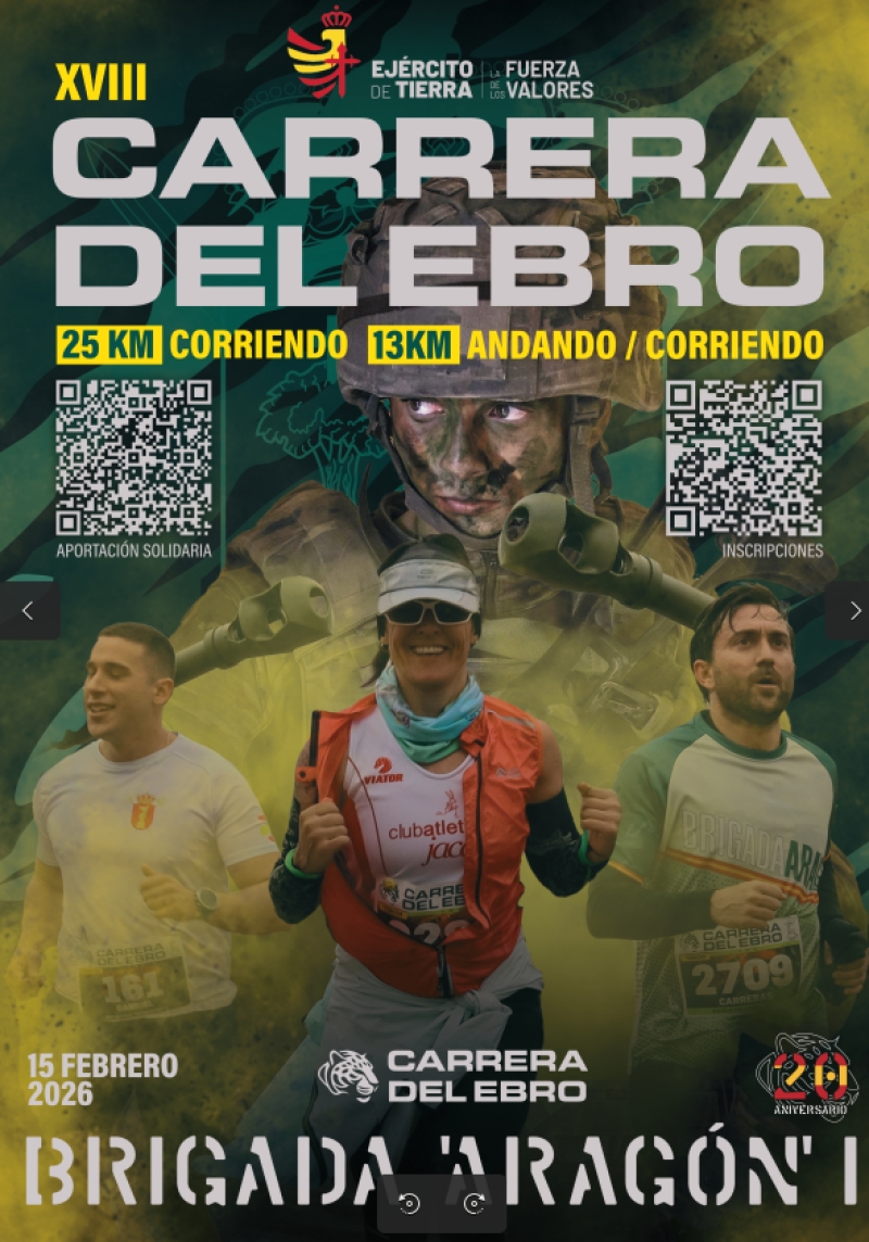 XVIII CARRERA DEL EBRO - Inscríbete