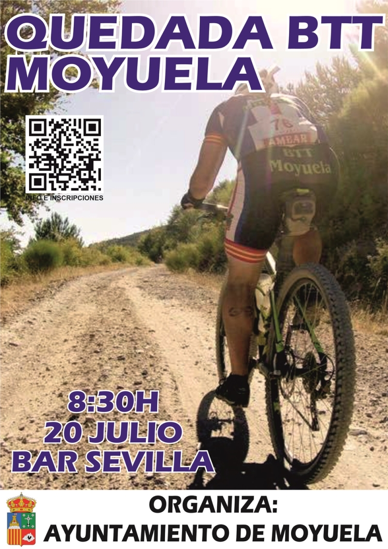 QUEDADA BTT MOYUELA - Inscríbete