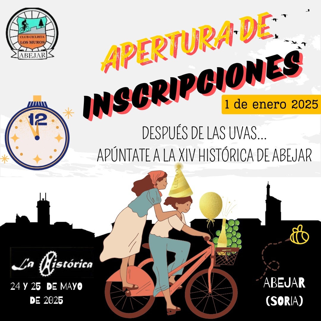 LA HISTORICA 2025 - Inscríbete