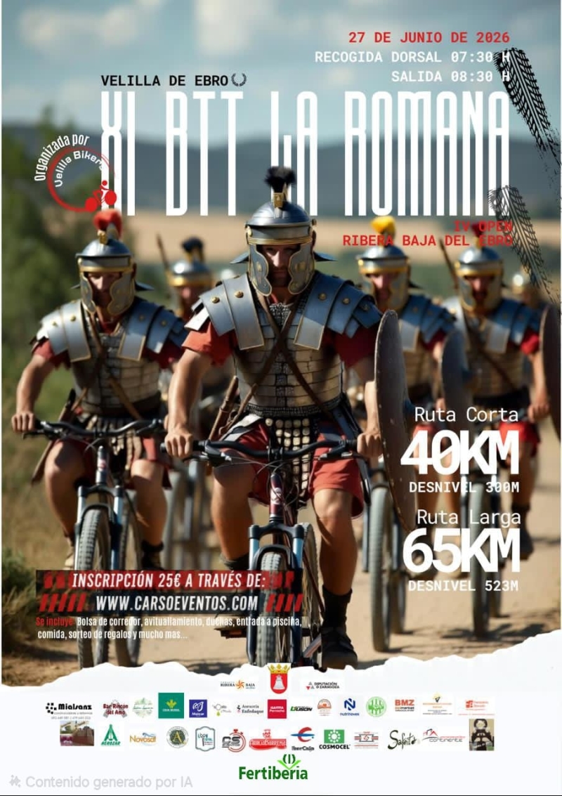 XI BTT VELILLA DE EBRO - Inscríbete