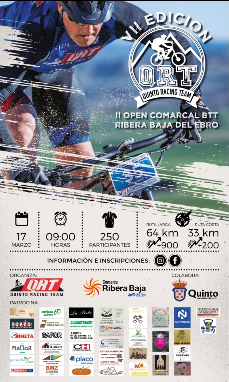 VII BTT QUINTO RACING TEAM - Inscríbete