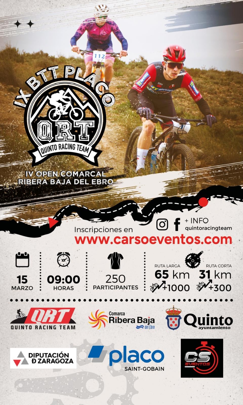 IX BTT QUINTO RACING TEAM - Register