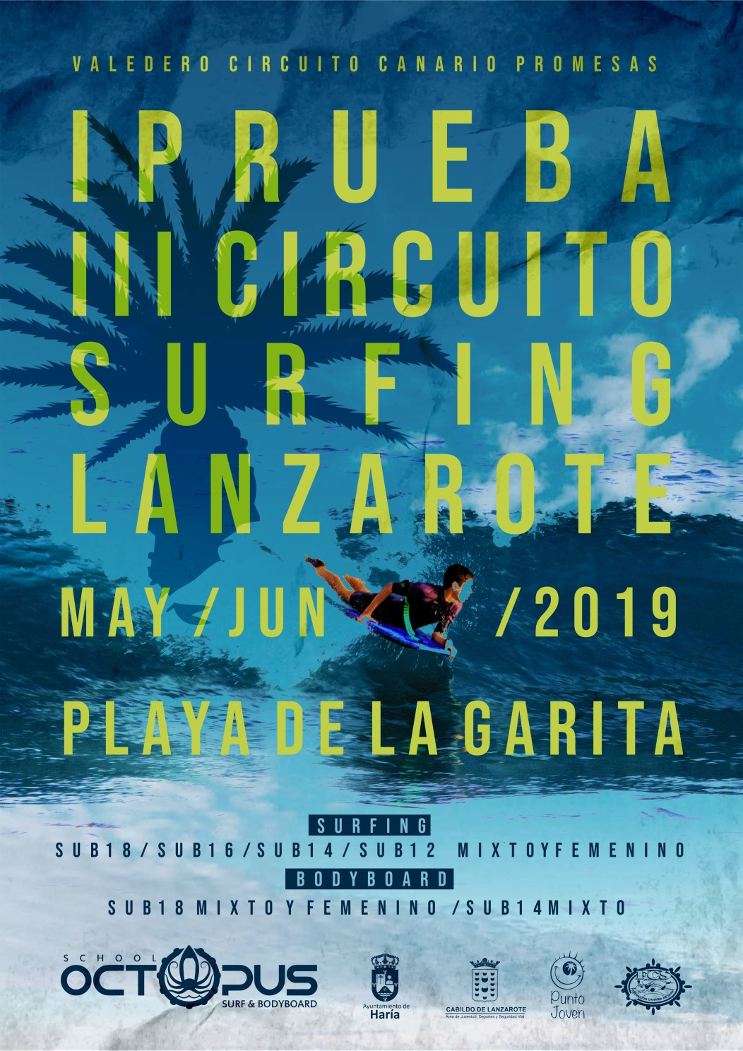 CIRCUITO CANARIO SURF Y BODYBOARD PROMESAS LA GARITA - Inscrivez-vous