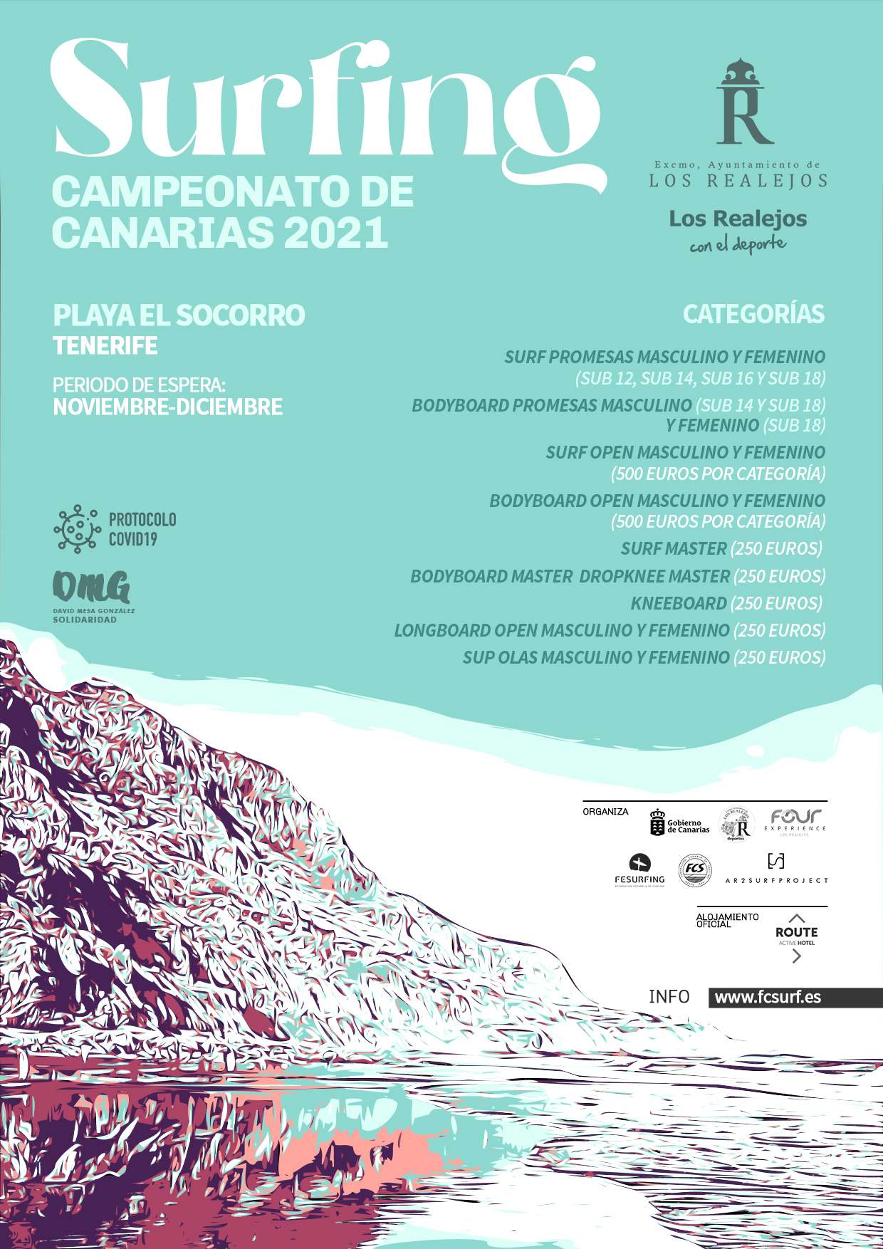 CAMPEONATO DE CANARIAS DE SURFING  - Inscríbete