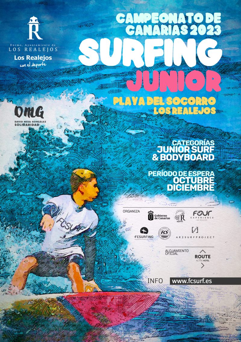 CAMPEONATO SURFING JUNIOR DE CANARIAS  - Inscriu-te