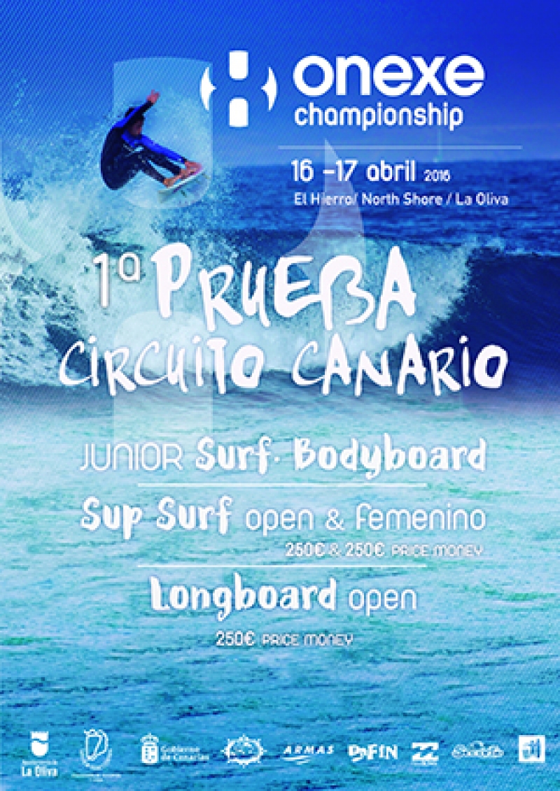 I PRUEBACIRCUITO CANARIO DE SURFING 2016 - ONEXE CHAMPIONSHIP - Inscríbete