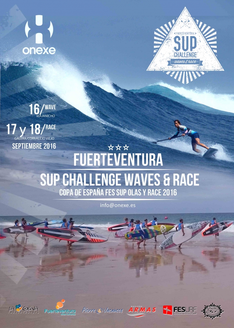 FUERTEVENTURA SUP CHALLENGE WAVES & RACE 2016 - NO FEDERADOS  - Inscríbete