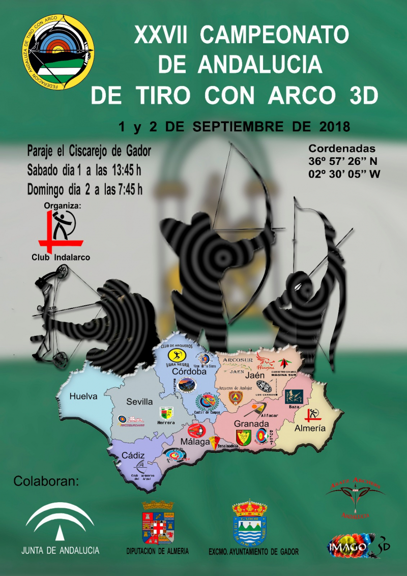 XXII CAMPEONATO DE ANDALUCIA DE 3D 2018 - Inscríbete