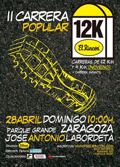 II CARRERA POPULAR 12K EL RINCÓN 2013 - Inscríbete