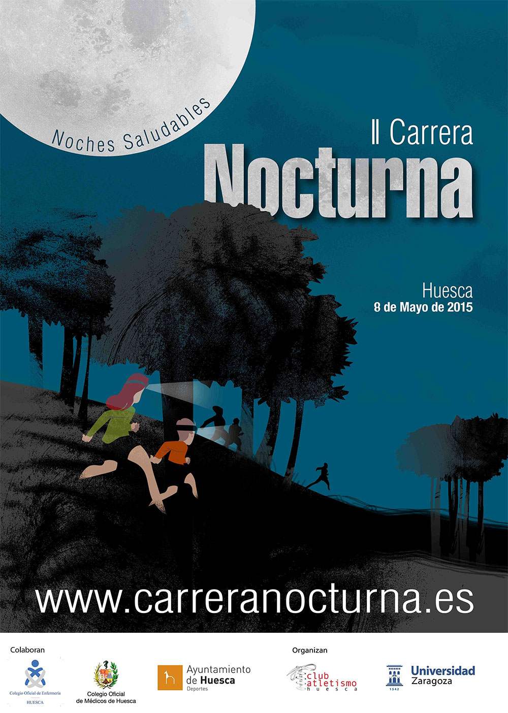 CARRERA NOCTURNA HUESCA  2015 - Inscríbete