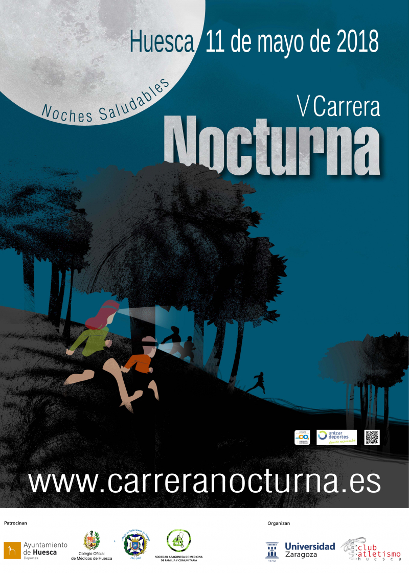 CARRERA NOCTURNA HUESCA  2018 - Inscríbete