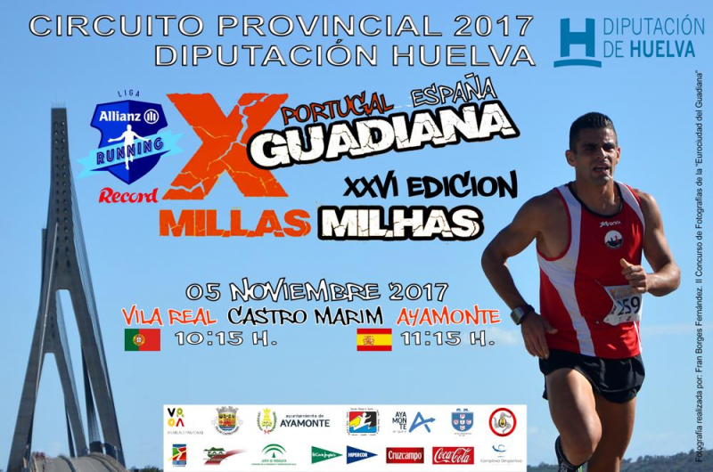 X MILLAS DEL GUADIANA 2017 - Inscríbete