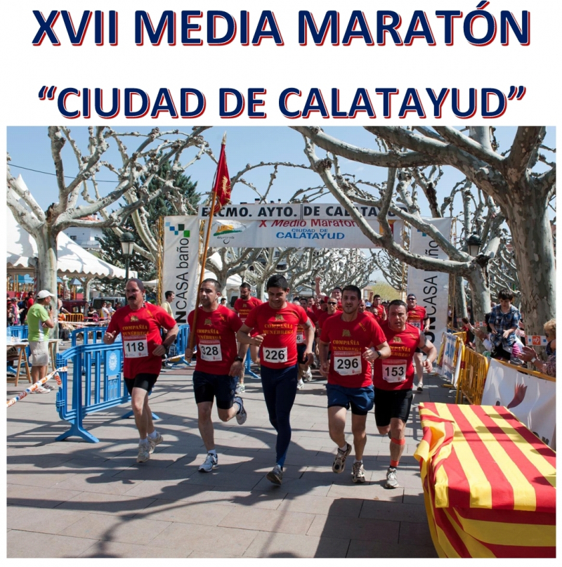 XVII MEDIA MARATON CIUDAD DE CALATAYUD - Inscríbete