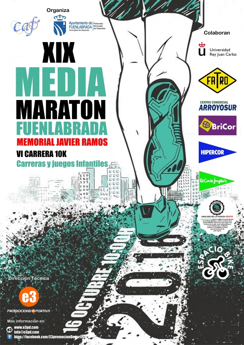 XIX MEDIA MARATON DE FUENLABRADA - Inscríbete