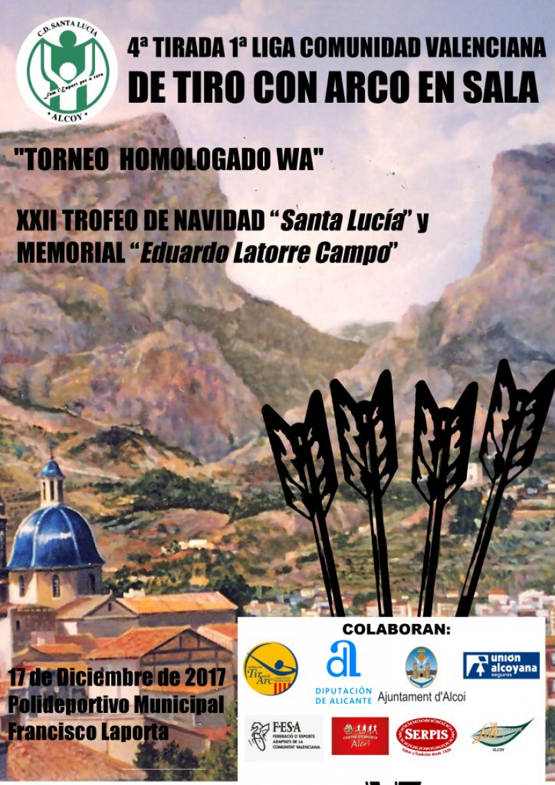 4ª TIRADA DE SALA - XXII TROFEO DE NAVIDAD SANTA LUCIA - Inscríbete