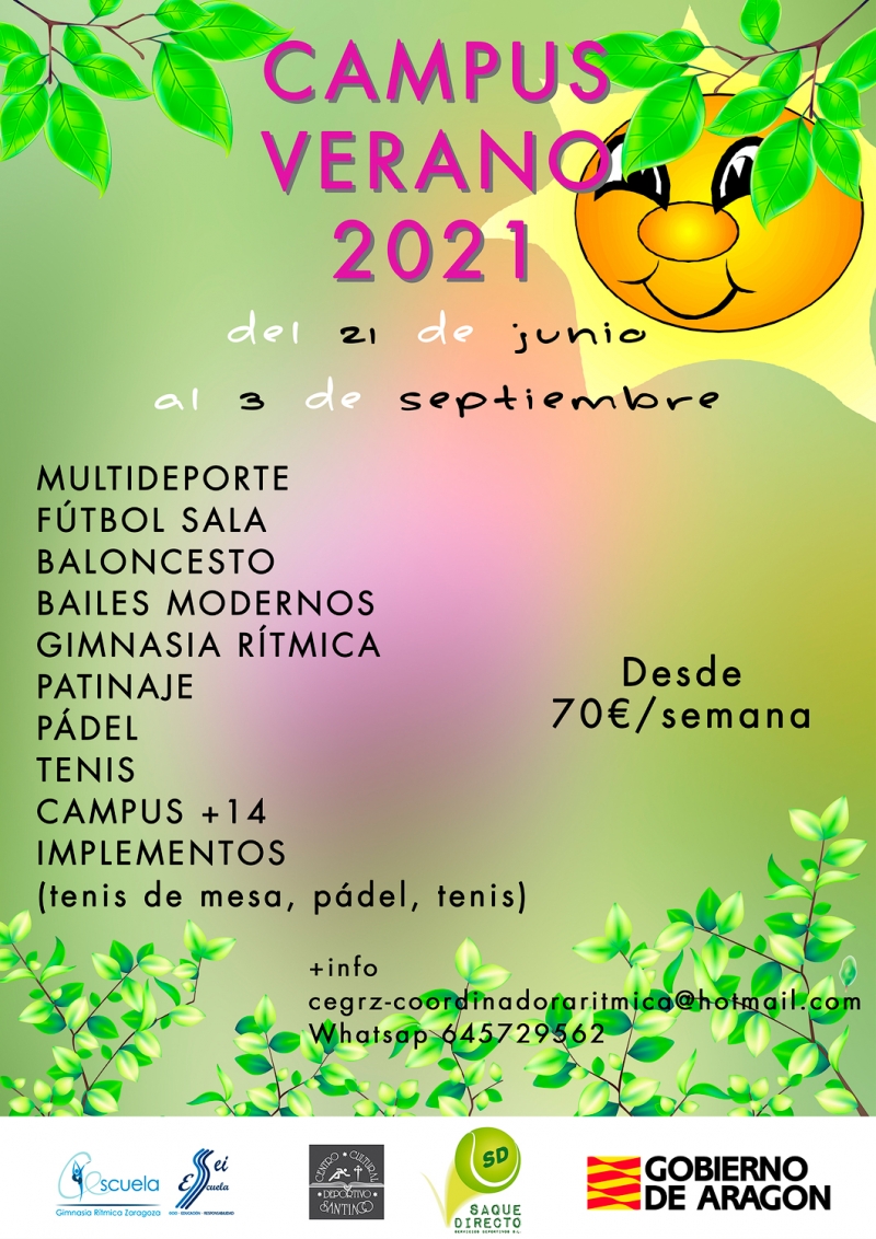 C.D. SANTIAGO - CAMPUS DE VERANO 2021 - Inscríbete
